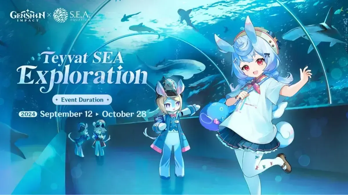 Genshin Impact to collaborate with S.E.A Aquarium for Teyvat SEA Exploration