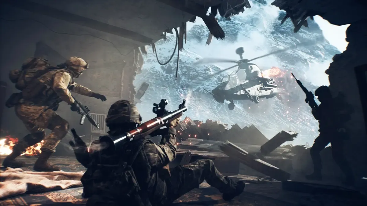 Gameplay screenshot from Battlefield 6.