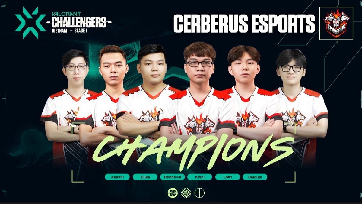 Chức vô địch VCT 2022 gọi tên Ceberus Esports sau loạt chung kết căng não