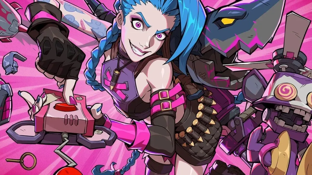 2XKO's Jinx from League of Legends.