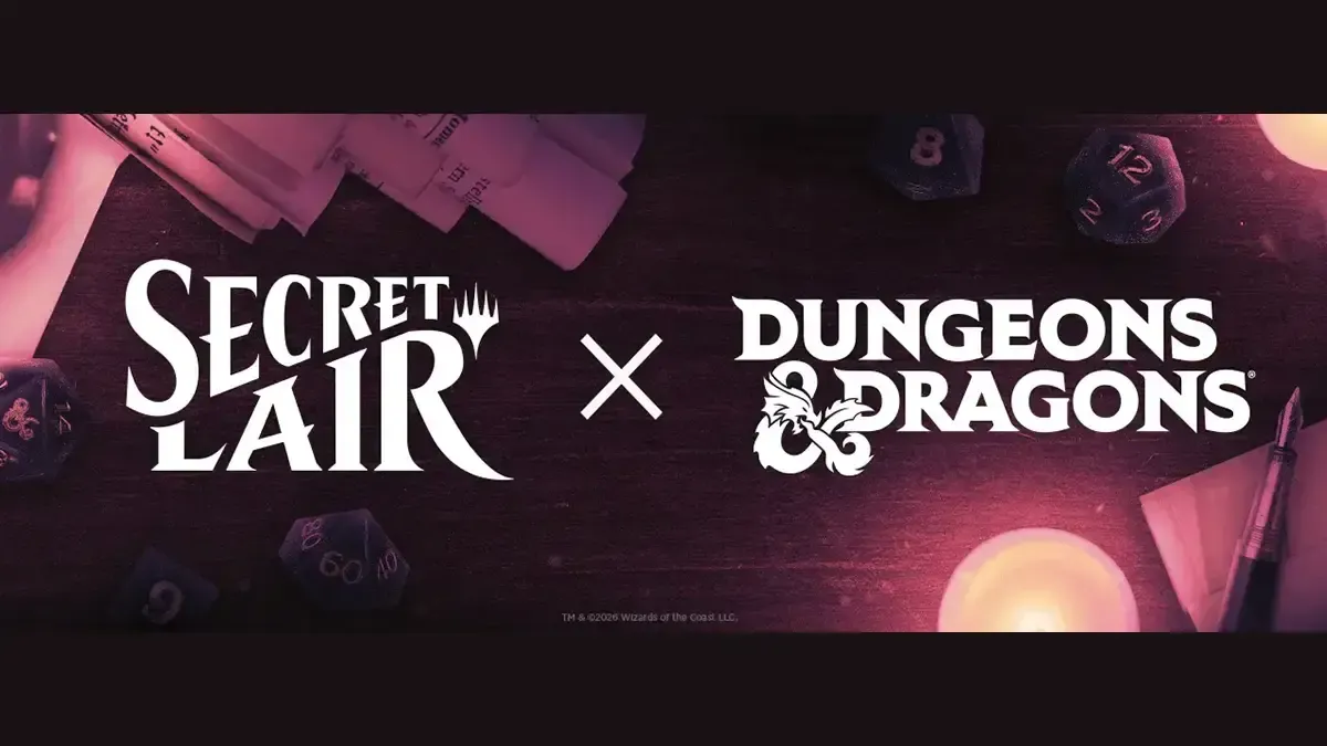 Gale and Shadowheart appear in Magic The Gathering's Secret Lair Roll for Initiative Superdrop