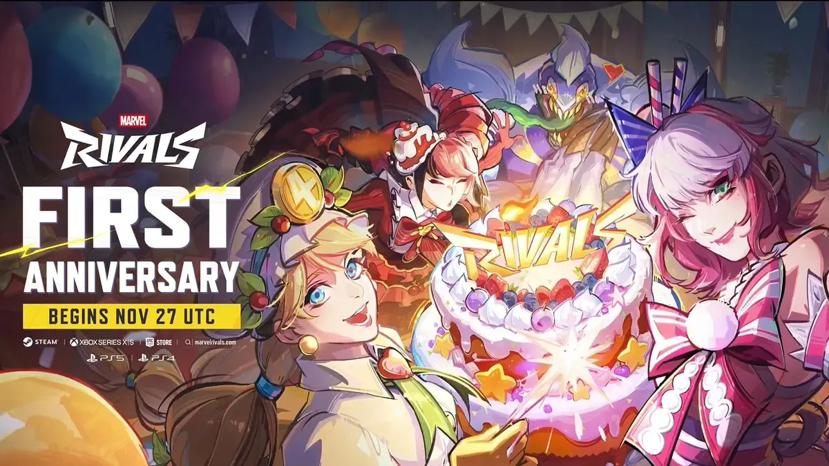 Marvel Rivals anniversary cover art.