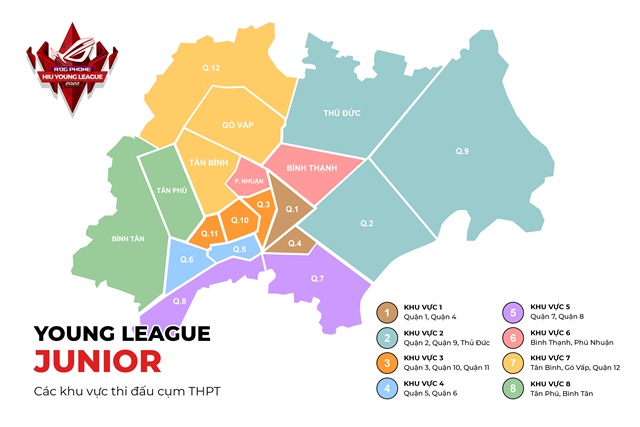ROG Phone HIU Young League 2022 - Giải đấu dành cho học sinh, sinh viên tại TP.HCM