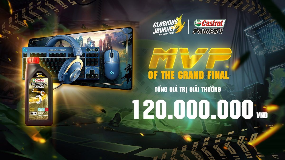 Garena 'chơi lớn' với giải thưởng 120 triệu VND cho MVP của VCS Mùa Xuân 2022