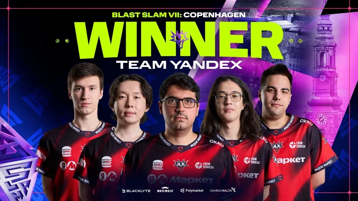Team Yandex defeat LGD Gaming to win BLAST Slam VII