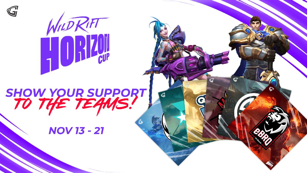 Wild Rift Horizon Cup team logos