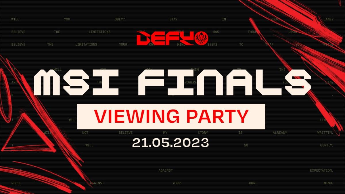 LMHT: Địa điểm Viewing Party Chung kết tổng của MSI 2023 ở đâu?